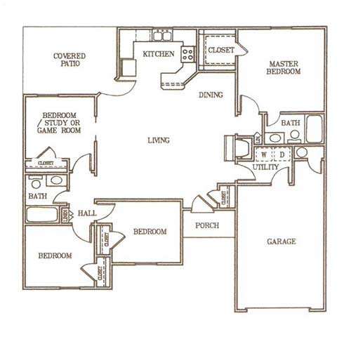 Fox Hollow Apartments plan a